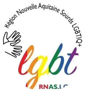 Région Nouvelle Aquitaine Sourds LGBTIQ+ logo