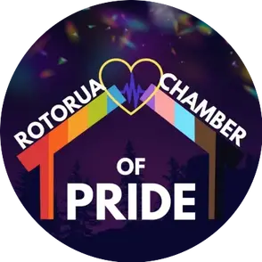 Rotorua Chamber of Pride logo