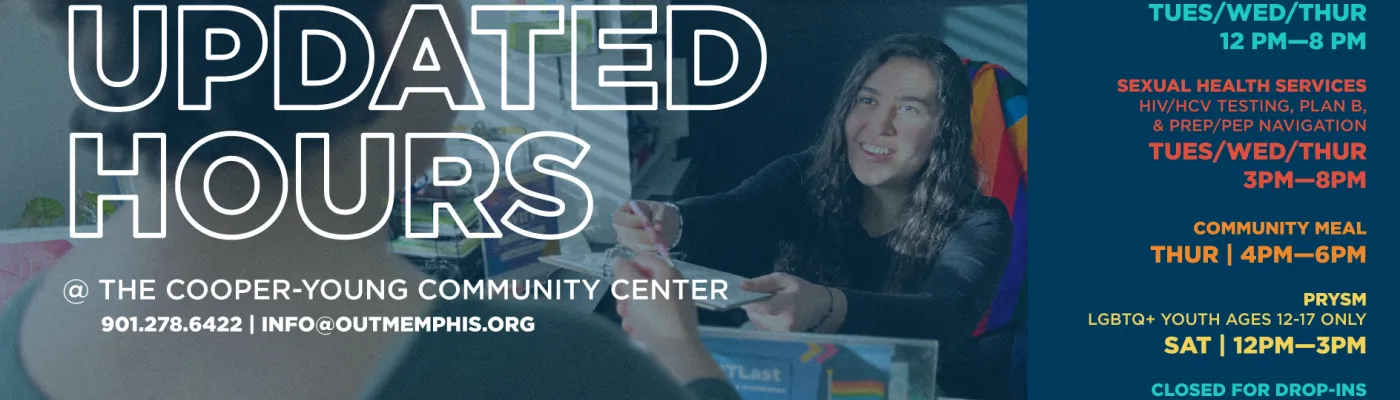 OUTMemphis: The LGBTQ+ Community Center of the Mid-South — Organizations in Memphis
