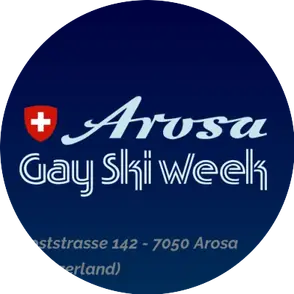 Arosa Gay Ski Week 2025 logo