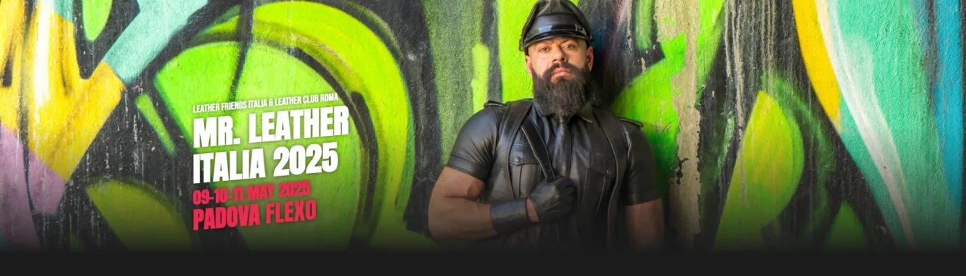 Mr. Leather Italia 2025 in Padua, Italy