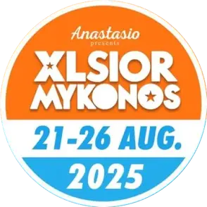 XLSIOR Festival Mykonos 2025 logo