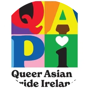 Queer Asain Pride Ireland logo