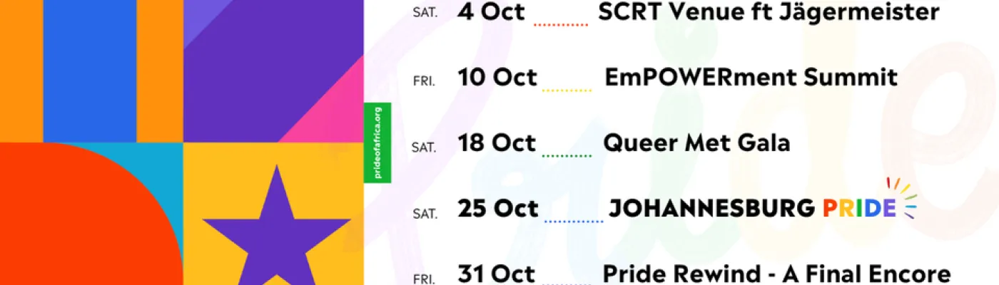 Johannesburg Pride — Organizations in Johannesburg