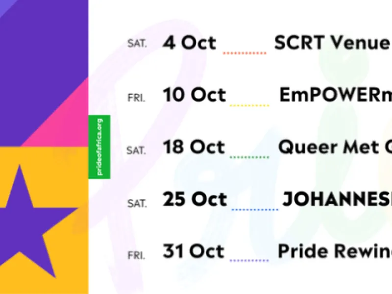 Johannesburg Pride — Organizations in Johannesburg