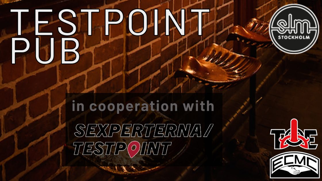 Testpoint Pub — free HIV and syphilis testing in Stockholm, Sweden
