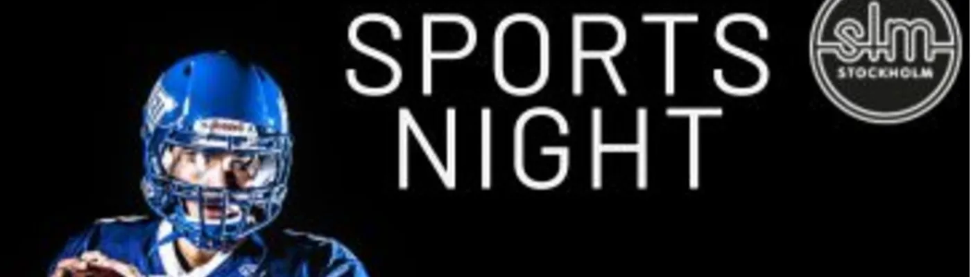 Sports night in Stockholm, Sweden