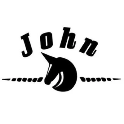 John The Unicorn logo